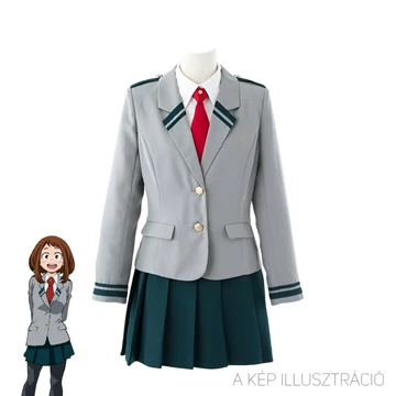 Boku No Hero Academia női egyenruha cosplay szett