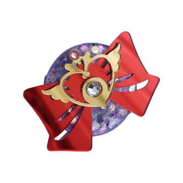 Sailor Moon-inspirálta pop socket, piros