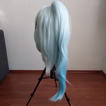 Genshin Impact - Kamisato Ayaka cosplay paróka - szépséghibás