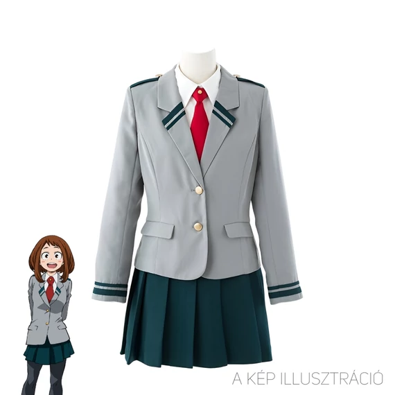 Boku No Hero Academia női egyenruha cosplay szett