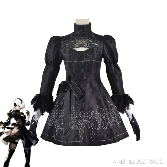 NieR: Automata - 2B cosplay szett