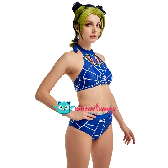 JoJo's Bizarre Adventure - Jolyne Cujoh-inspirálta bikini cosplay