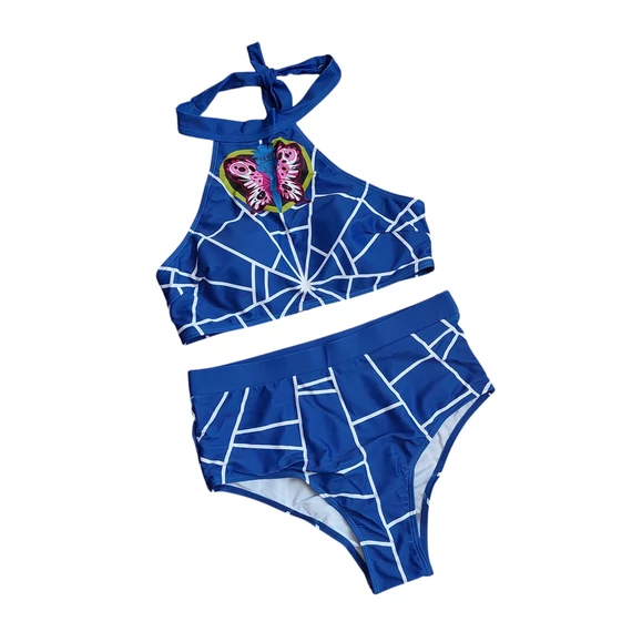 JoJo's Bizarre Adventure - Jolyne Cujoh-inspirálta bikini cosplay