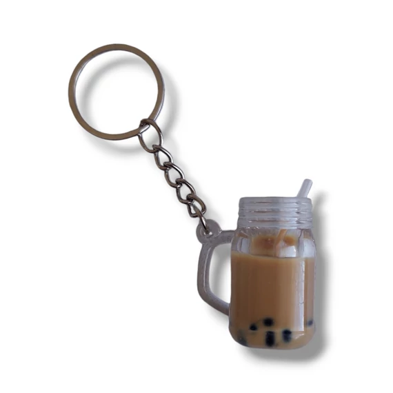 Boba kulcstartó