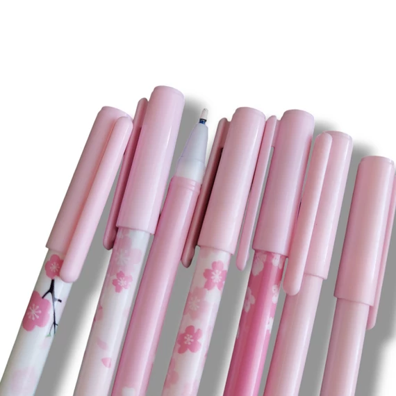 Sakura mintás toll (1db véletlenszerű)