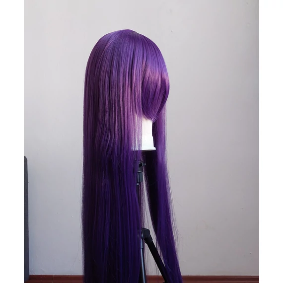 Lila extra hosszú cosplay paróka