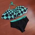 Demon Slayer - Tanjiro Kamado-inspirálta bikini cosplay