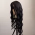 Fekete hosszú göndör cosplay paróka