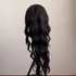 Fekete hosszú göndör cosplay paróka