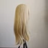 Szőke hosszú frufrus cosplay paróka - szépséghibás