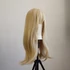 Szőke hosszú frufrus cosplay paróka - szépséghibás