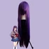 Lila extra hosszú cosplay paróka